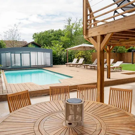 Les Terrasses Du Bassin-la Hume- Piscine Chauffee 6 A Pied Villa *