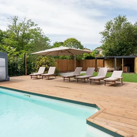 Villa Les Terrasses Du Bassin-la Hume- Piscine Chauffée 6 à Pied