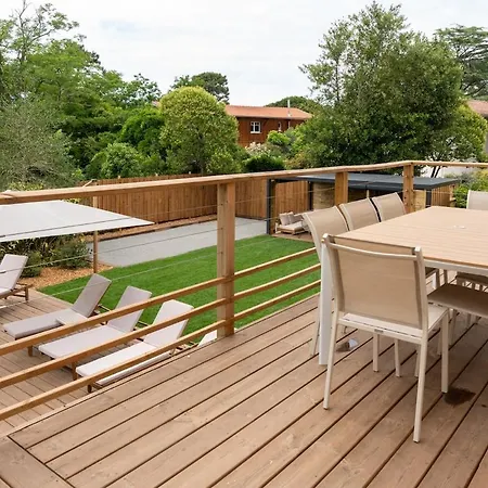 Villa Les Terrasses Du Bassin-la Hume- Piscine Chauffée 6 à Pied *